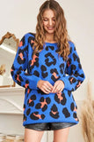 Warm & Soft Leopard Sweater Top