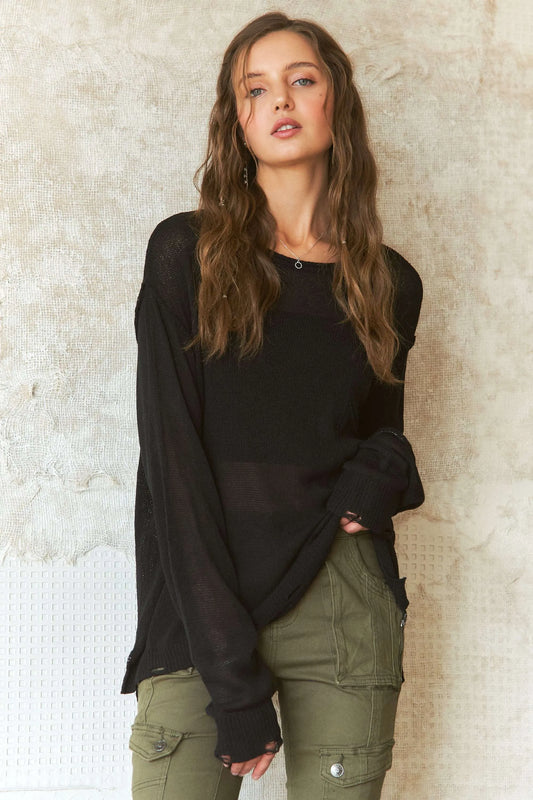 Vintage Edge Lightweight Sweater
