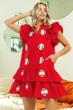 ns Baseball Patch Gameday Dress