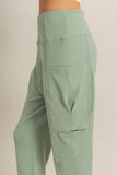 High-Waist Pocket Detail Comfy Sweatpants