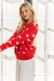 Heart Cutesy Sweater Top