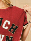Victory Letter Relaxed Vintage Wash Tank Top