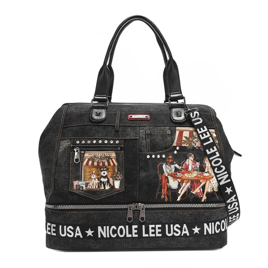 Nicole Lee Vintage Pin-Up Travel Companion Bag