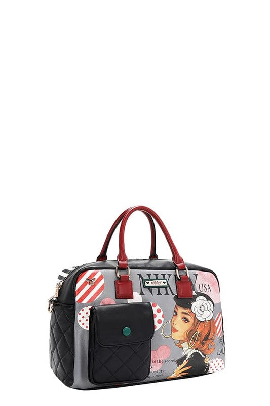 Eco-Leather Boston Bag