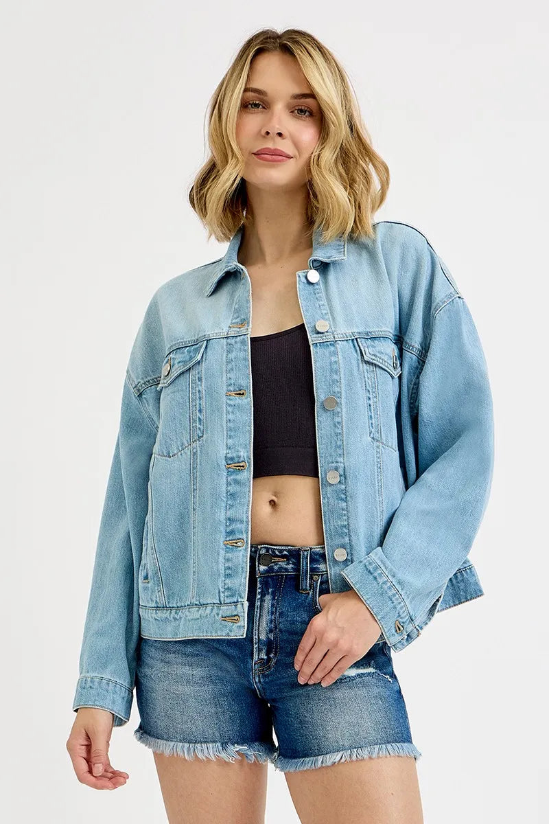 Relaxed Fit Oversized Denim Jacket