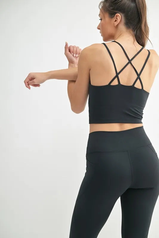 Venice Cloud Light Crisscross Sports Bra