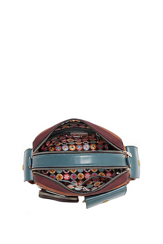 Multi Pocket Messenger Bag