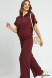 Versatile Half-Zip Short Sleeve Shirt