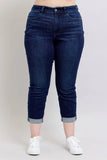 Full Size High Waist Boyfriend Jeans Plus Size