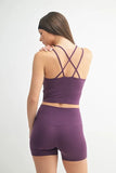 Venice Cloud Light Crisscross Sports Bra