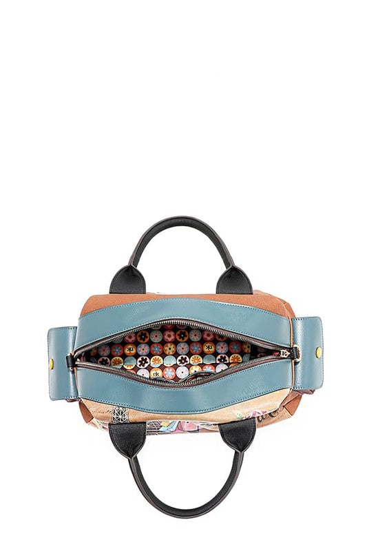 Eco-Leather Boston Bag